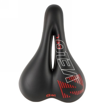 selle velo, 254 x 173 mm, seulement 452g, noir, armature en acier, avec insert, sans pince, mv - 2