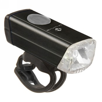 Lámpara led, m-wave, 1 led blanco de 1 w/cristal transparente, carcasa de aluminio negro, batería de litio, incl. cable de carga