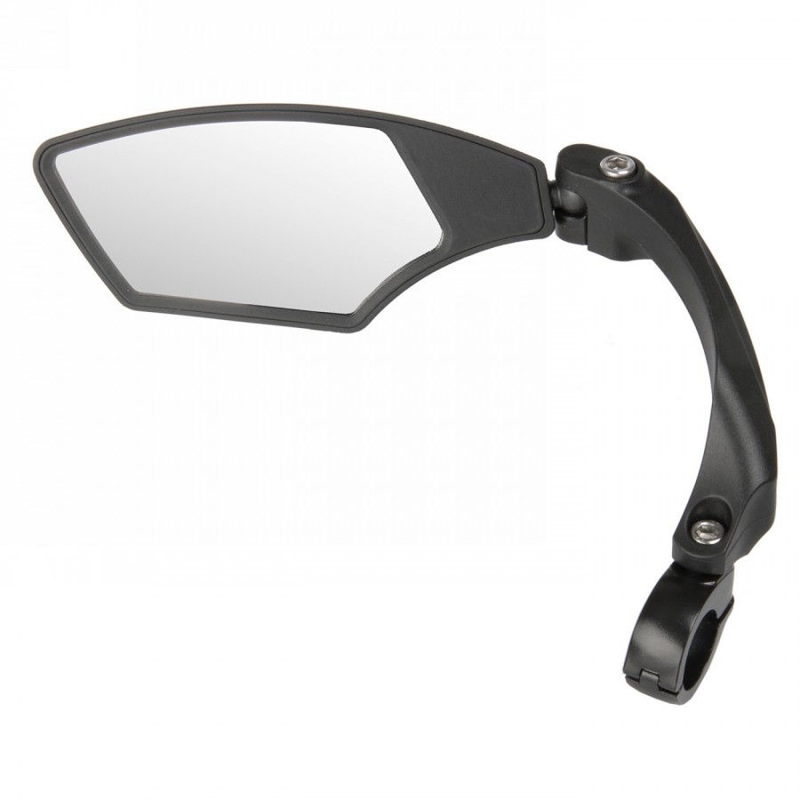 Bicycle mirror m-wave, for mounting on handlebar (left only), aluminium clamp 22.2 mm, am-packing - 1