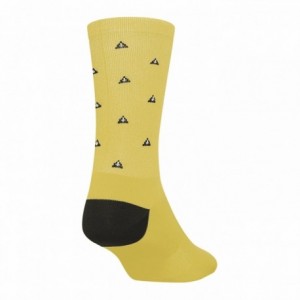 Gelbe Comp-Socken, Größe 43-45 - 2