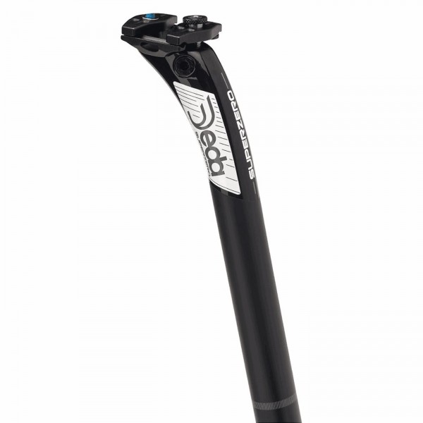 Seatpost superzero 31,6x350mm white finish - offset: 25mm - 1