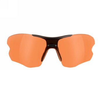 Sunglasses, m-wave, black, with dark anti-reflective lenses, with replacement lenses (clear, orange, iridium), ec - 2