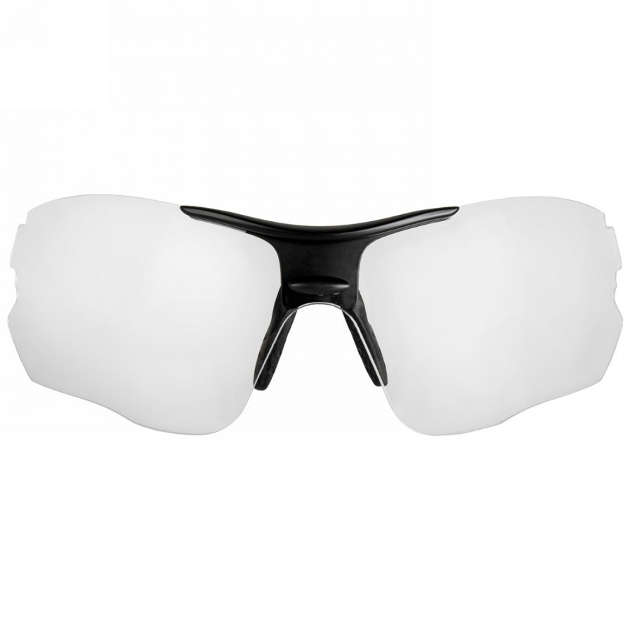 Sunglasses, m-wave, black, with dark anti-reflective lenses, with replacement lenses (clear, orange, iridium), ec - 4