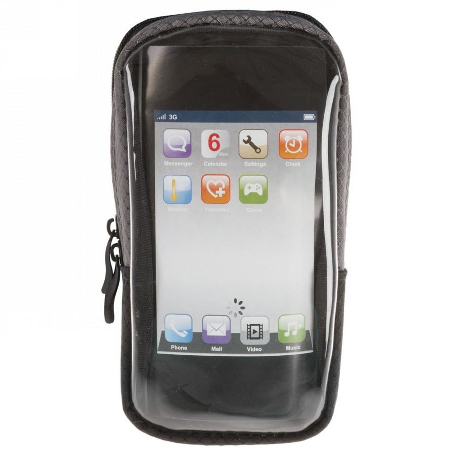 Smartphone-Taschenhalter 'm-wave eindhoven sc 1', mit drehbarem QR-Halter, Karte - 2