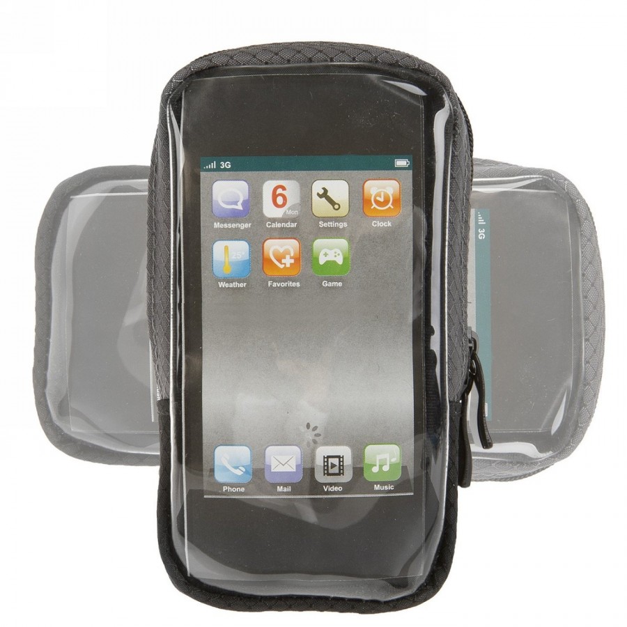 'M-Wave Eindhoven SC 1' smartphone bag support, with rotating QR support, card - 4