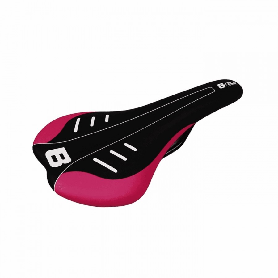 Sella lady nero/fuxia rail acciaio - 1 - Selle - 