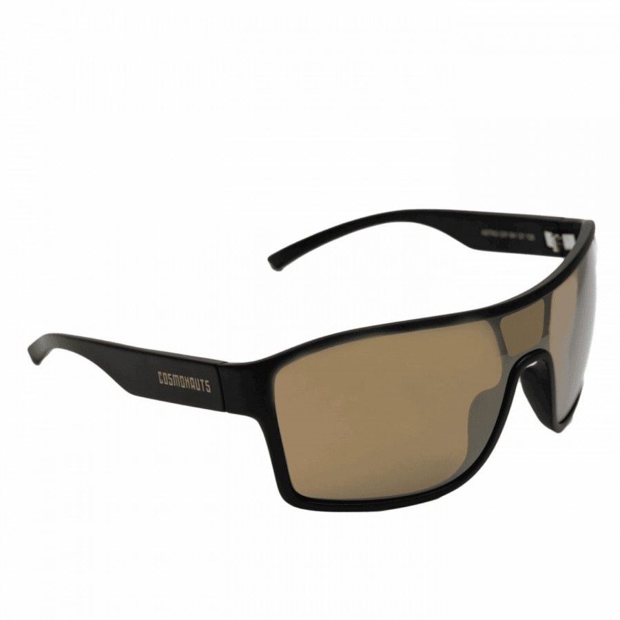 Black astro glasses with gold lens - 1
