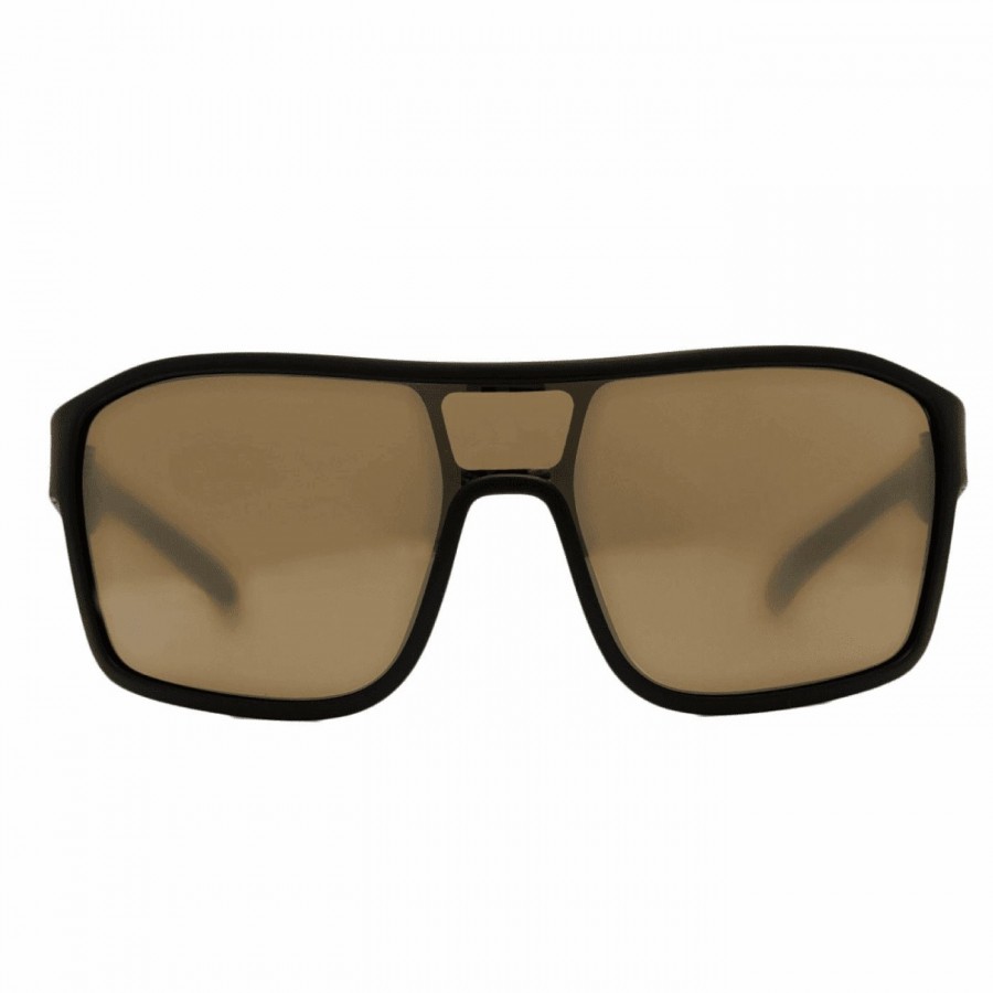 Black astro glasses with gold lens - 3