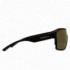Black astro glasses with gold lens - 4