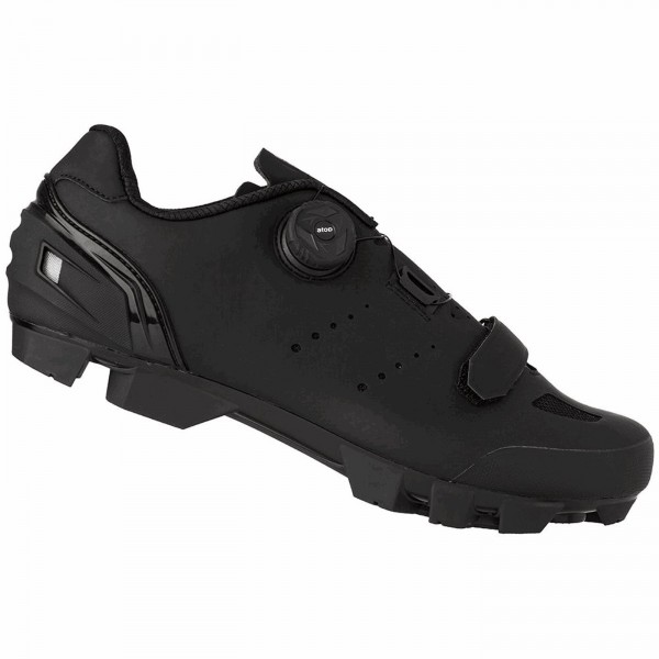 Chaussures vtt m610 unisexe noir - semelle nylon et fermeture atop taille 40 - 1