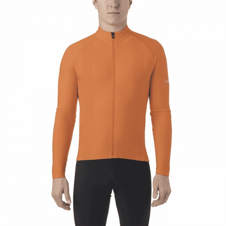 LS chrono thermal shirt orange size m - 1