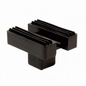 Black rectangular bottom bracket support - 1