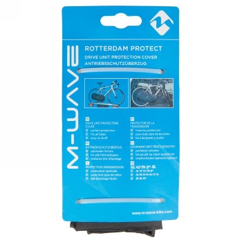 Bolsa M-wave 'rotterdam protect' para la unidad motriz (plato/plato/plato biela/cambiador de plato) para el transporte de bicicl