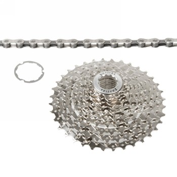 Power set ventura, 10-speed, consisting of cassette sprocket no. 700194 (11-36z) + chain no. 301901 (1/2x11/128, 116 links) - 1