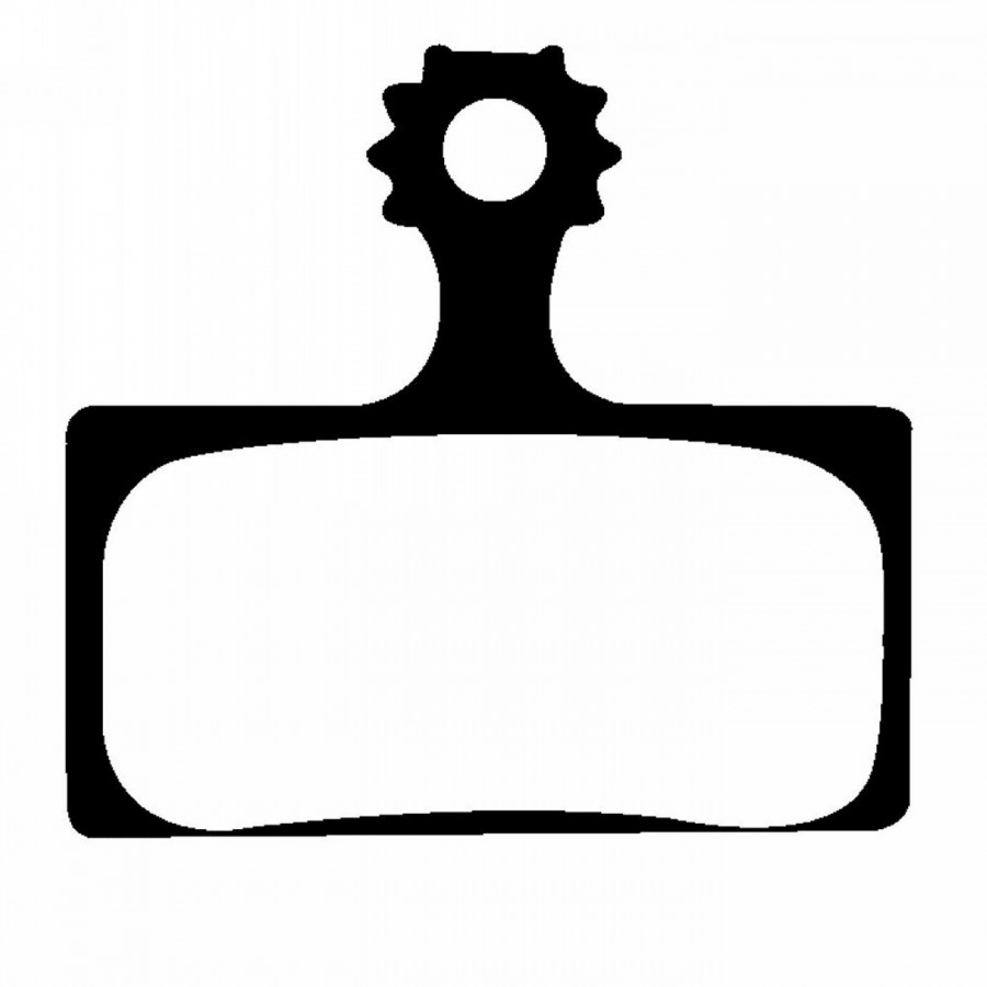 Organische bremsbeläge für das shimano xtr-xt/2011-system - 1