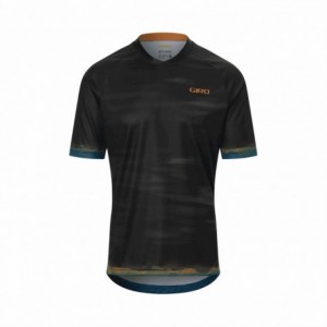 Roust jersey black/patterned orange blue size l - 1