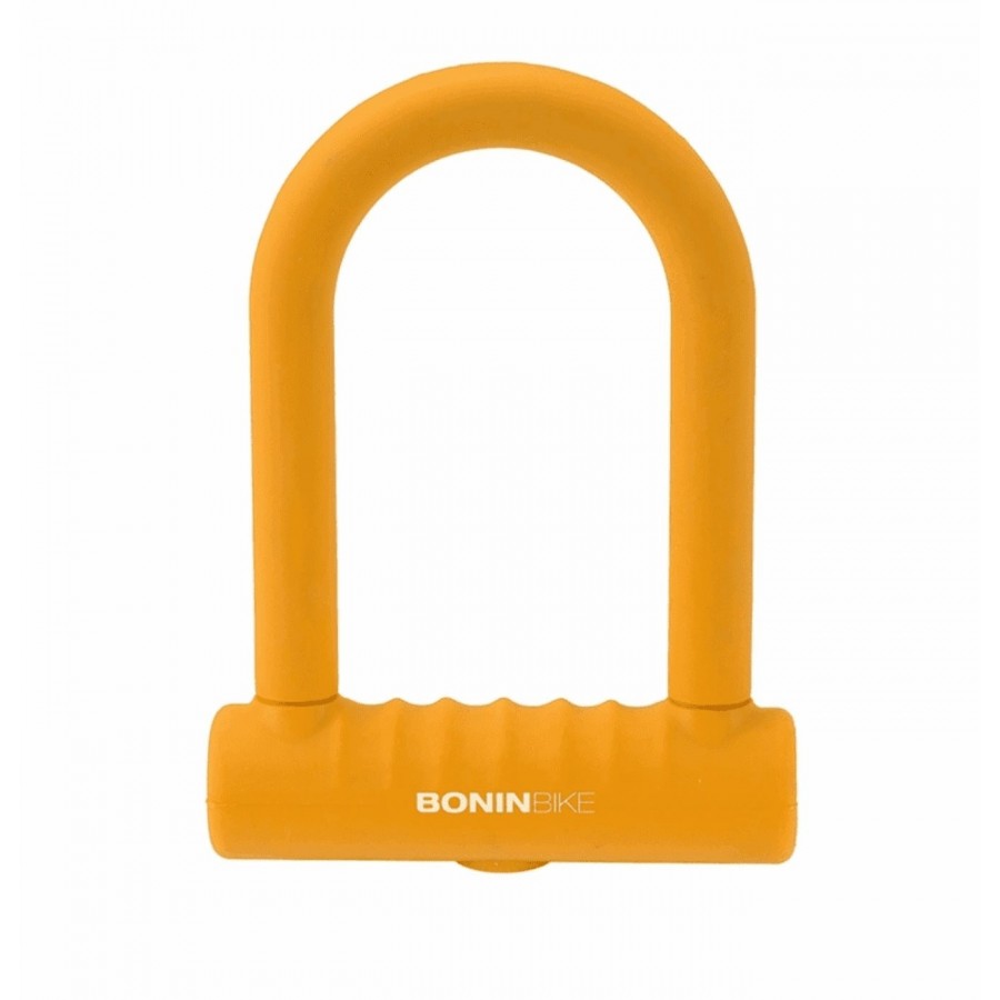 Arch padlock 122 x 170 mm silicone coated orange - 1