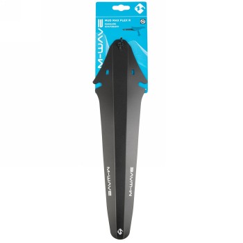 Mudguard, m-wave, hr, durable and flexible plastic, black, for mounting on the saddle rail, on card - 4