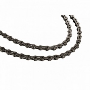 Chain 10s x10sl diamond like coating 116 links black - 1