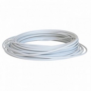 Hydraulic hose for braking system l3mt d5/2mm in white polyester - 1