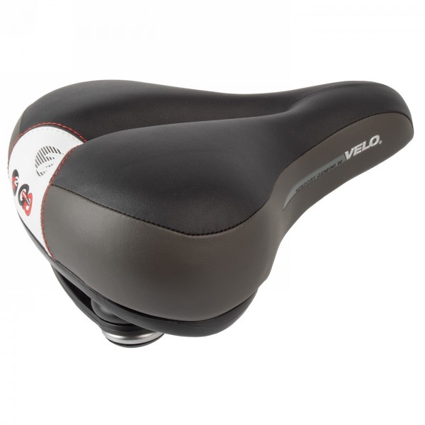 Saddle 'velo' newport gemini w, 245 x 212 mm, without clamp, steel frame, on card - 1