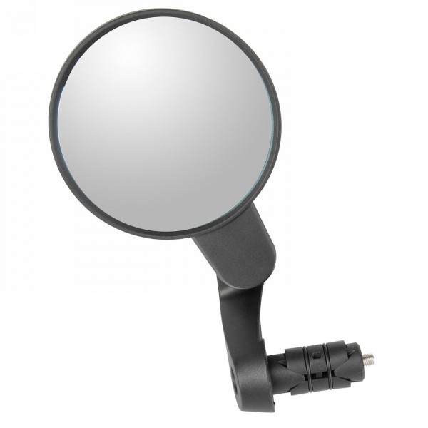 Bicycle mirror m-wave spy space in xl, mounting on the left side in the handlebar end, suitable for inner diameter 17-21 mm, - 1