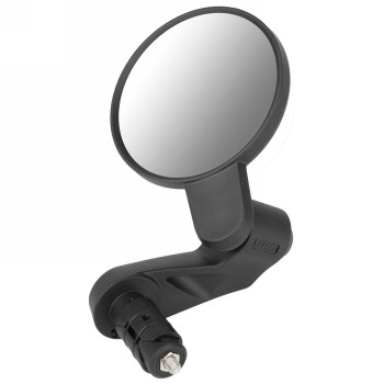 miroir vélo m-wave spy space en xl, montage sur le côté gauche au bout du guidon, adapté aux diamètres intérieurs 17-21 mm, - 3