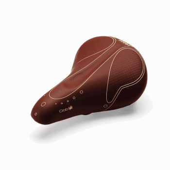 Selle ctb crabe homme marron avec ressorts - 1