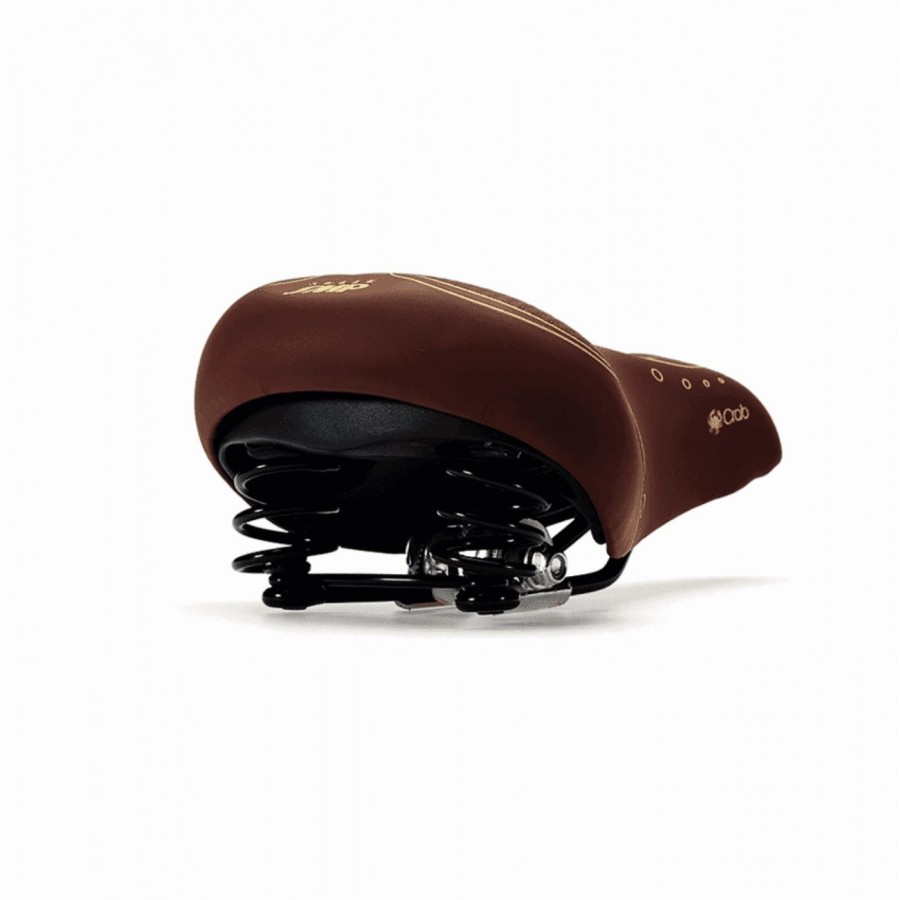 Selle ctb crabe homme marron avec ressorts - 2