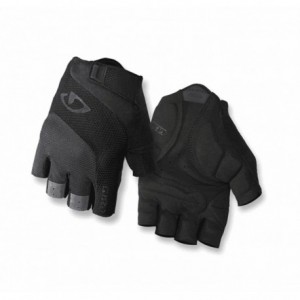 Bravo gel schwarz kurze handschuhe größe s - 1