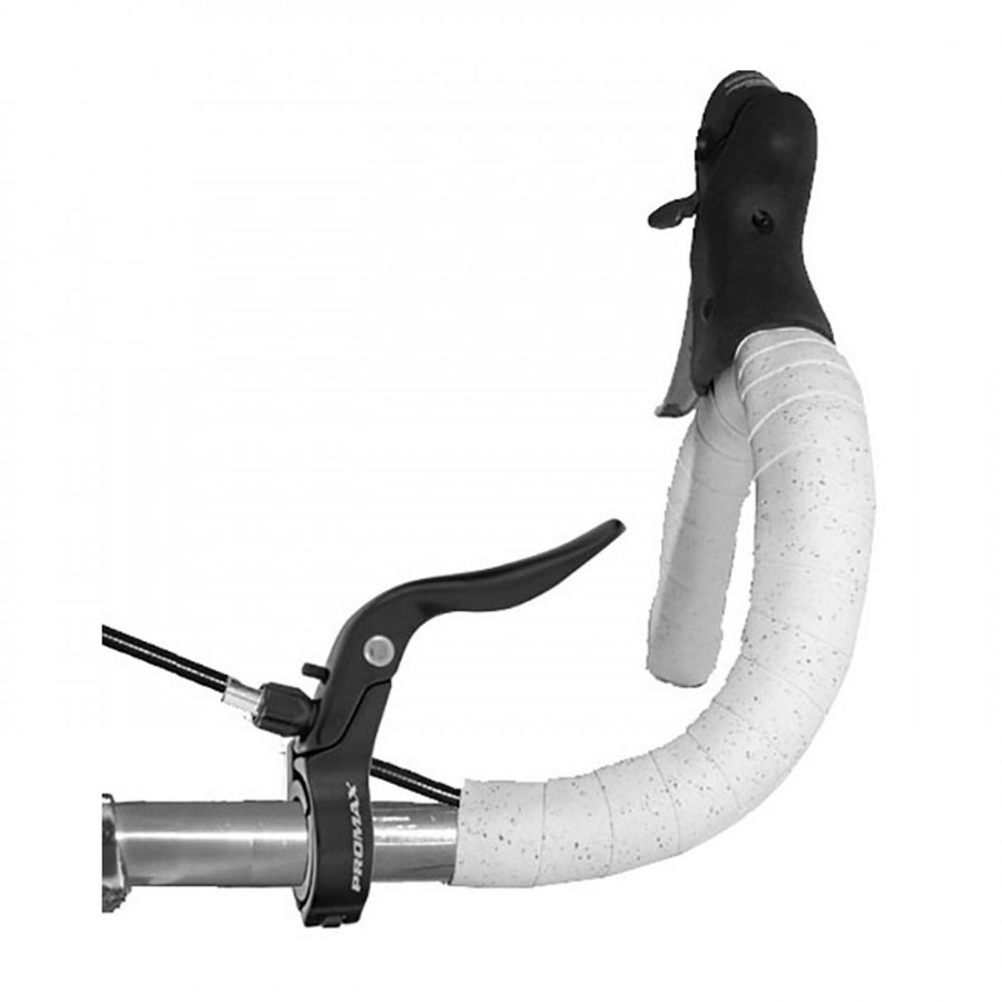 Second brake lever ,promax, aluminium, can be mounted at any position on the handlebar as a second (additional) brake lever, cla