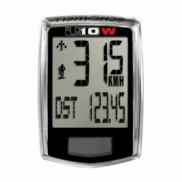 U10 compteur de vélo 10 fonctions noir - sans fil - 1