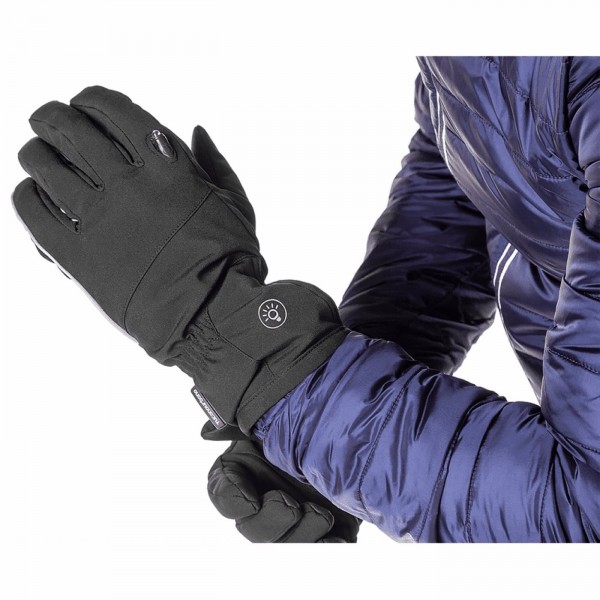 Gants tucano lux homme noir taille s avec longue led - 1