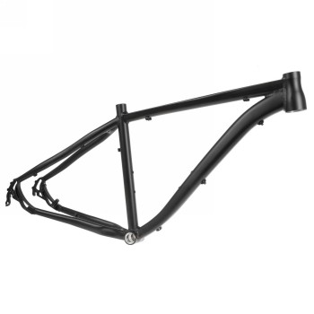 Cuadro mtb, 650b/27,5', alu 6061, 19', negro mate, con soporte para freno de disco y punteras reemplazables - 1