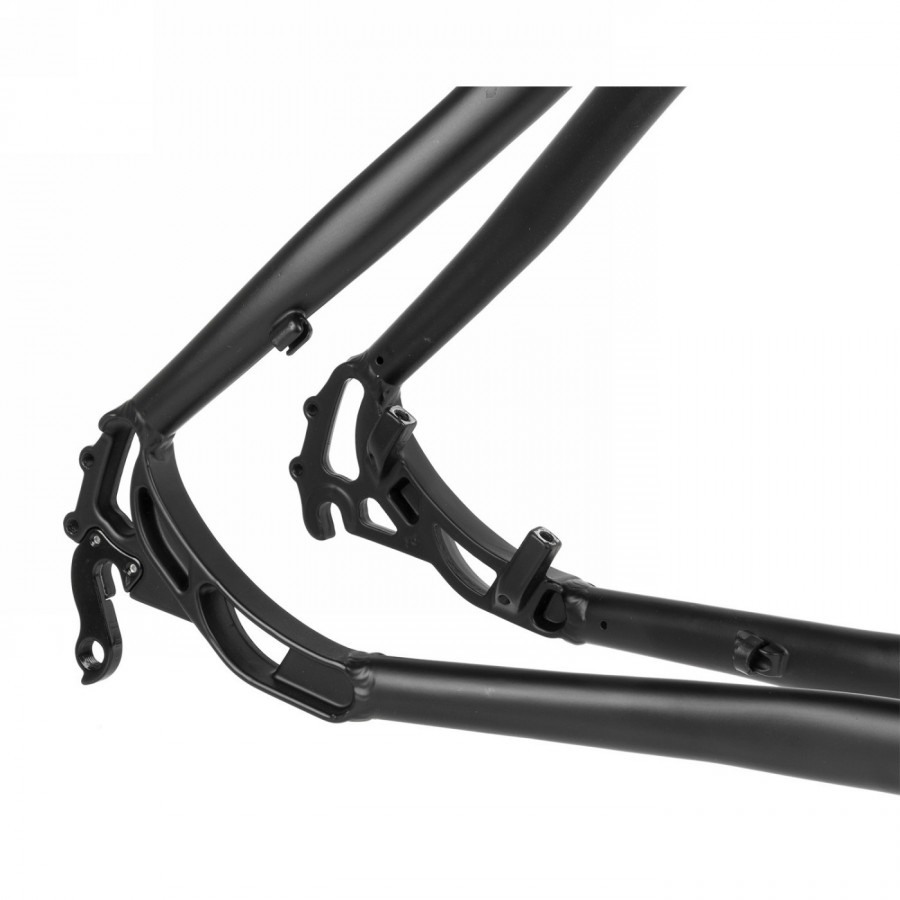 Mtb frame, 650b/27.5', alu 6061, 19', matt black, with disc brake mount and replaceable dropouts - 3