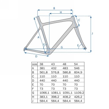 Mtb frame, 650b/27.5', alu 6061, 19', matt black, with disc brake mount and replaceable dropouts - 5