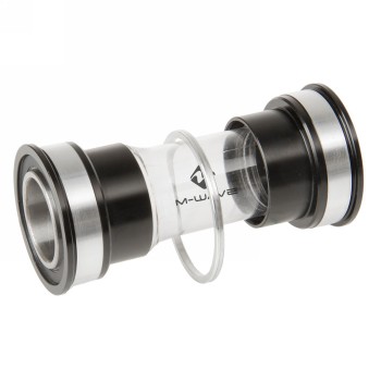 Pressfit bottom bracket carousel bb pf ex m-wave, for bottom bracket shell 86 mm (road bike) - 92 mm (mtb), shimano compatible, 