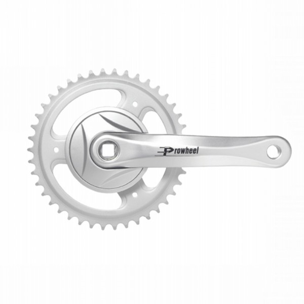 42 x 170mm aluminum crankset with 93 disc - 1