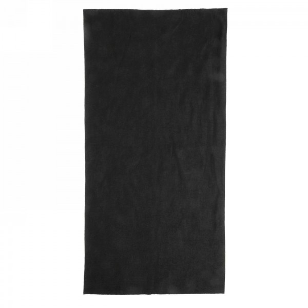 Neck scarf/foulard, black, on m-wave paper - 1