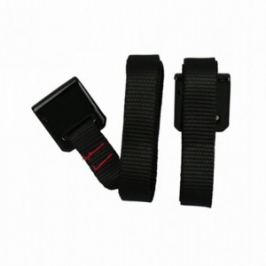 Pair of straps with hook 100 cm - 1