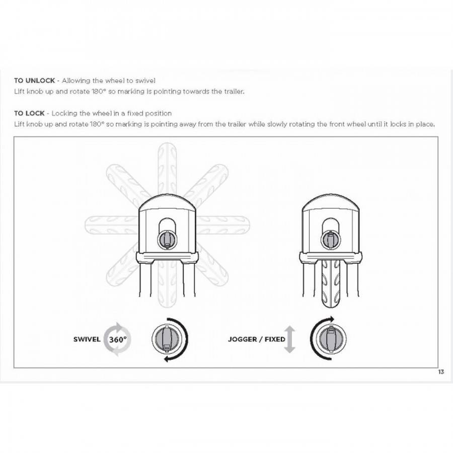 CARRELLO PORTA BIMBO/JOG/PASS NCAB DLX R/G/N - 6 - Rimorchi e accessori - 8053329969802