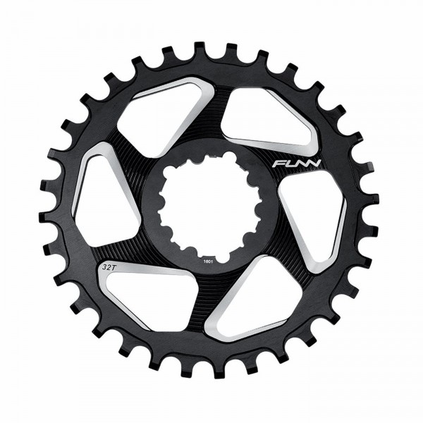 Solo dx chainring 30 teeth in all.7075 cnc black - offset 6mm-9-12s - 1