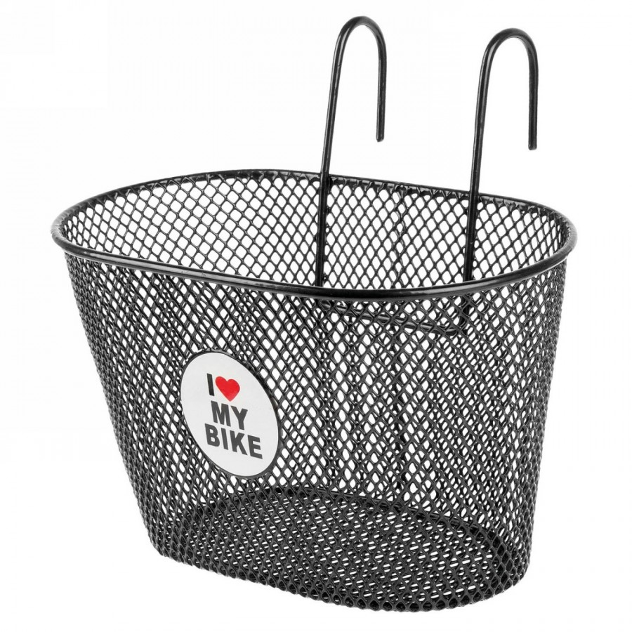 Wire basket, for children, black, approx. 24x15x14.5 cm (lxwxh) - 1