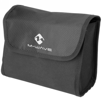 Kleine lenker-tasche utrecht travel eco m-wave, schwarz, l: 220 x h 160 x b 100mm - 1