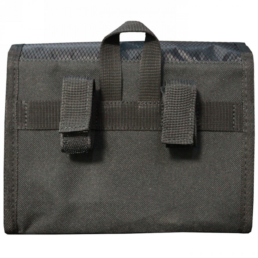 Bolsa de manillar pequeña utrecht travel eco m-wave, negra, l: 220 x h 160 x w 100mm - 4