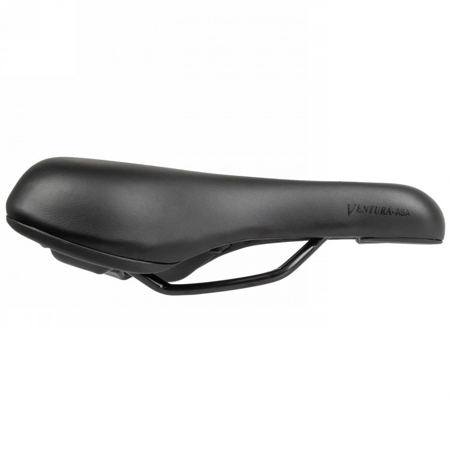 Mtb/trekking saddle ventura asa, 262 x 150 mm, black, mv - 2