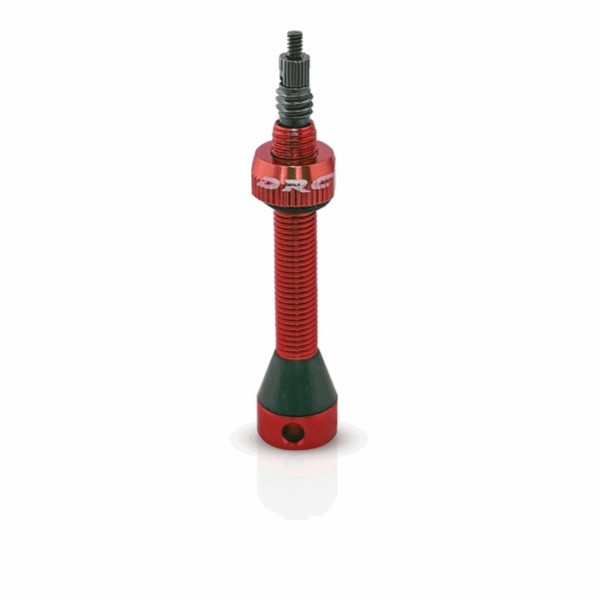 48mm tubeless valve red - 1