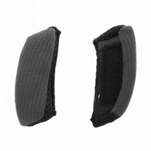 Almohadas de navaja de tamaño delgado en negro/gris. - 1