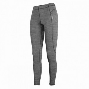 Calzamalia thermal underwear pants melange gray size l - 1