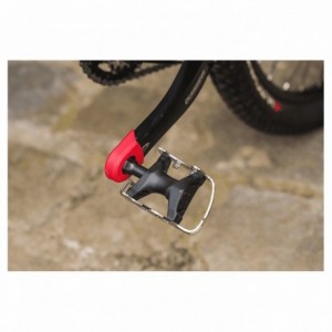 Red crank armor pedal guards - 2